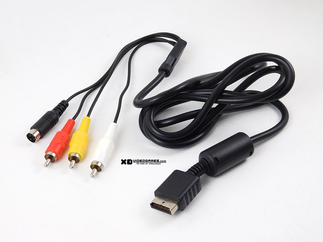 Cable AV Para PS2/PS3 – XDvideogames