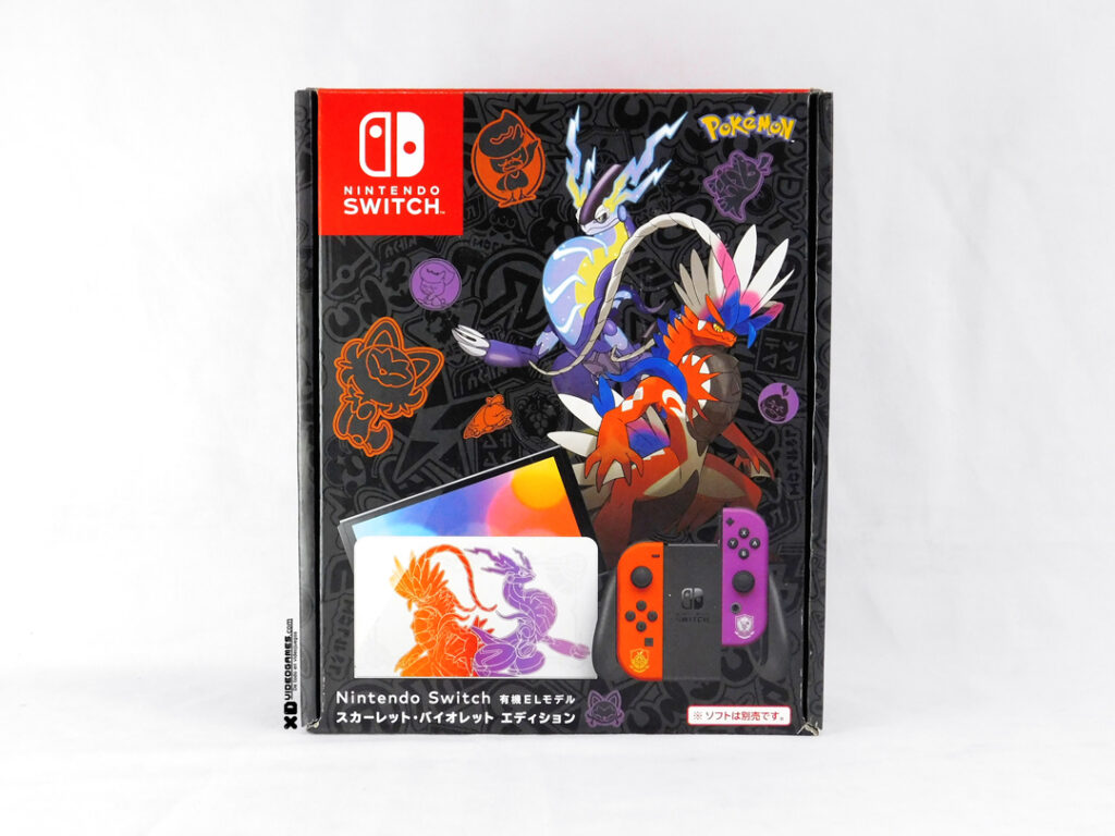 Nintendo Switch Oled Pokémon Scarlet And Violet Edition Xdvideogames