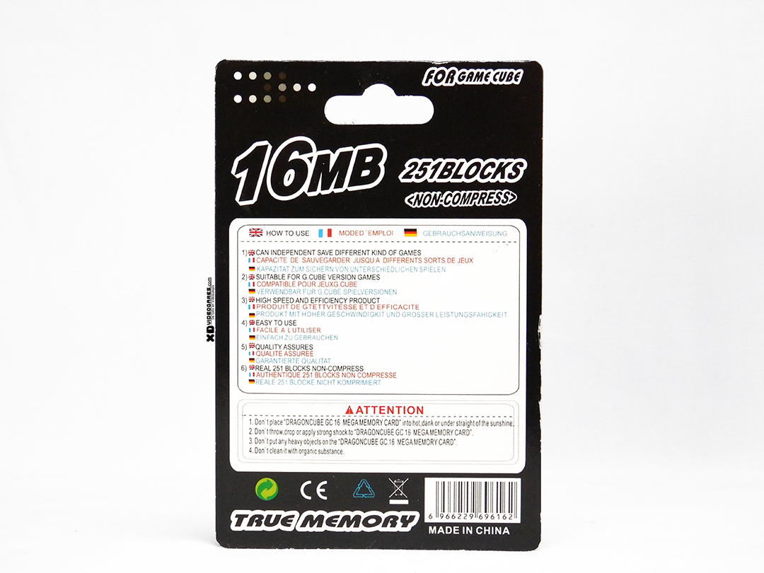 Madrics Carte Mémoire 16 MB Pour GameCube - Autre accessoire gaming - Achat  & prix
