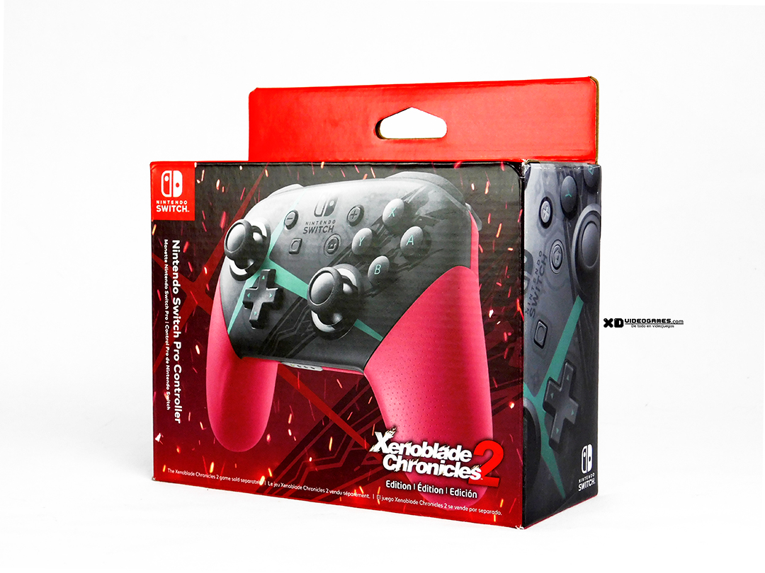 Mando Pro Nintendo Switch - Edición Xenoblade Chronicles 2