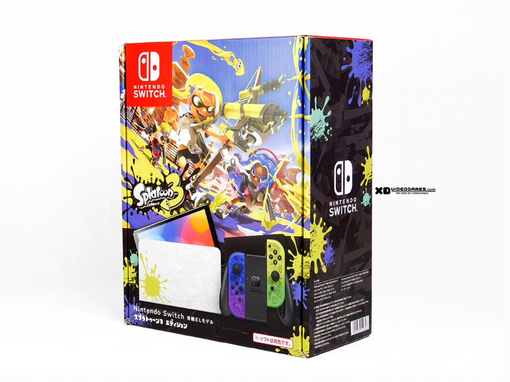 Nintendo Switch Oled EdiciÓn Especial Splatoon 3 Xdvideogames