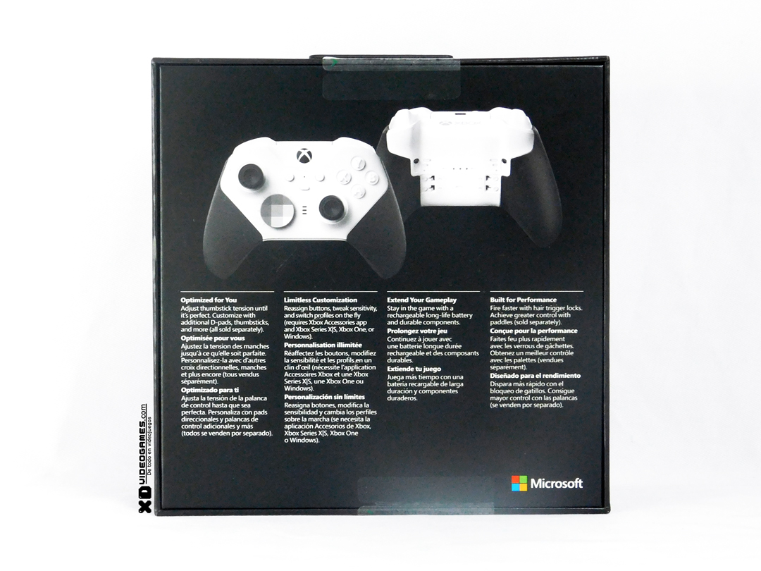 Xbox Microsoft Elite Inalámbrico Controller Series 2 Core Mando De  Videojuegos –