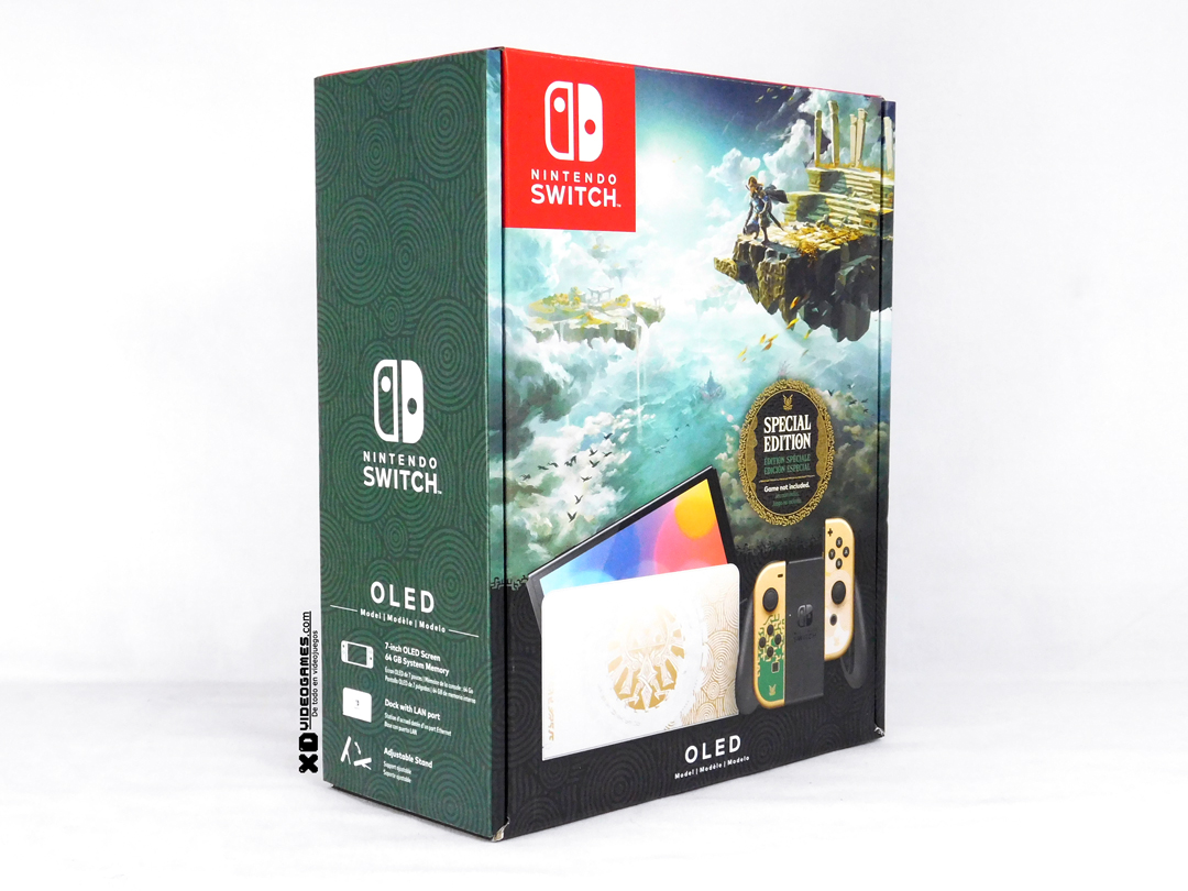 Nintendo Switch Oled The Legend Of Zelda Tears Of The Kingdom Edition ...