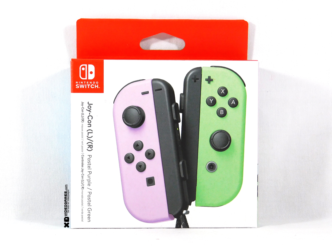 Joy-Con para Nintendo Switch, rosado y verde