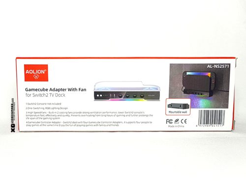 Adaptador GC + Base con Ventilador para NSW 2 - Imagen 2