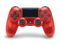 Control PS4 Original Usado 2da Gen. Rojo Transparente